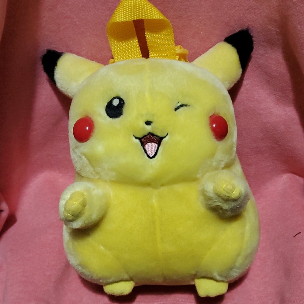 Nintendo Pikachu Plush Backpack
